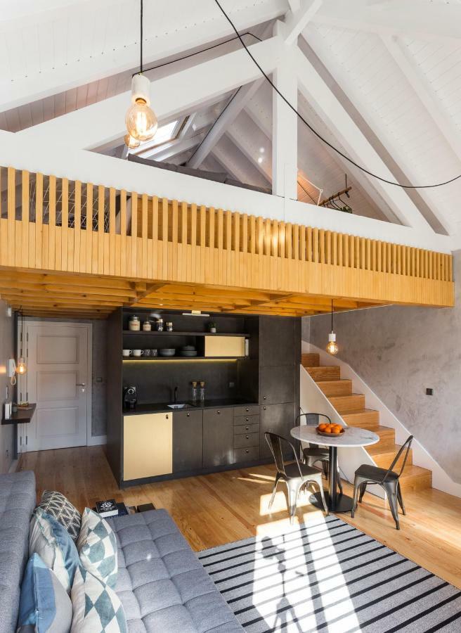 Gold & Grey Loft Almada Porto Exterior foto